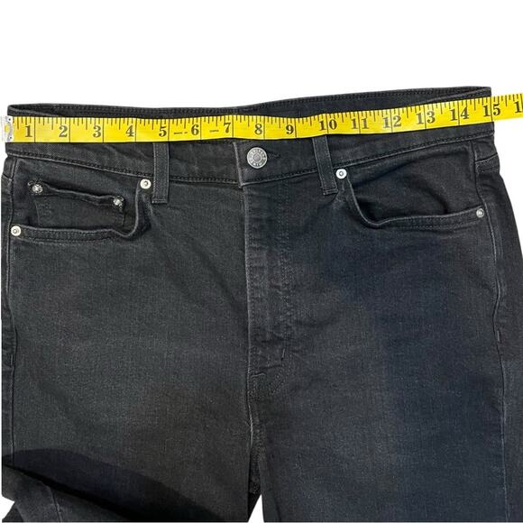 GRLFRND Erin high rise flare jeans in black size 28 - Picture 9 of 12